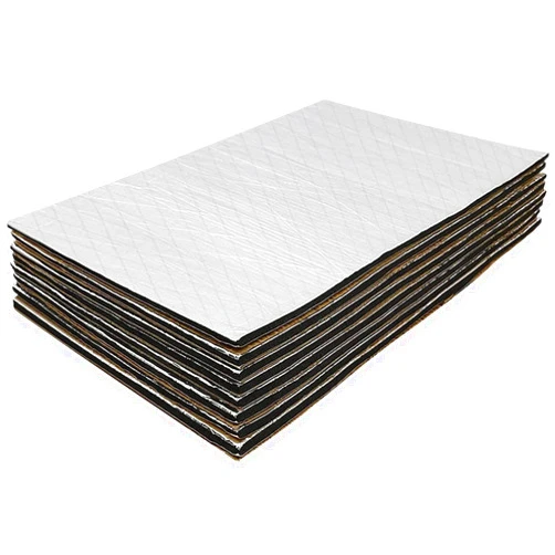 GOSCHE 394 mil 16 sqft Sound Deadener for Car, 10mm Thick Sound Deadening Mat Materials Can be Better with Audio Noise Insulation and Vibration Dampening 9.8″x 15.7″(15-Piece)