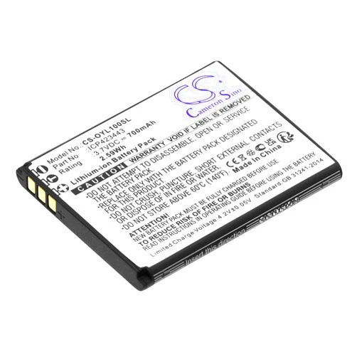 JIAJIESHI Replacement Battery Fit for Olympia Luna ICP423443