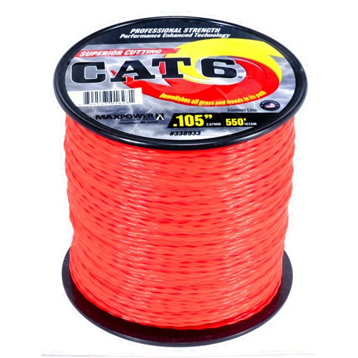 MaxPower 338933 0.105-in. x 550-ft. CAT6® Twisted Trimmer Line