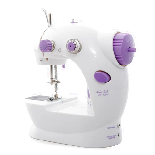 BENEALL Mini Portable Sewing Machine for Beginners Adult Electric Crafting Speed Crafting Mending Machine Electric Overlock Sewing Machines for Sewing of Silks, Denim, Wool, Leather