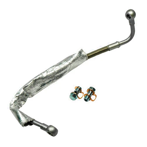Edelmann 1035 Turbo Oil Line Kit - for 2010-06 Chevrolet Express/GMC Savana, 10-04 Chevrolet Silverado/GMC Sierra / C4500 / C5500; V-8 6.6 L DIESEL ENG.
