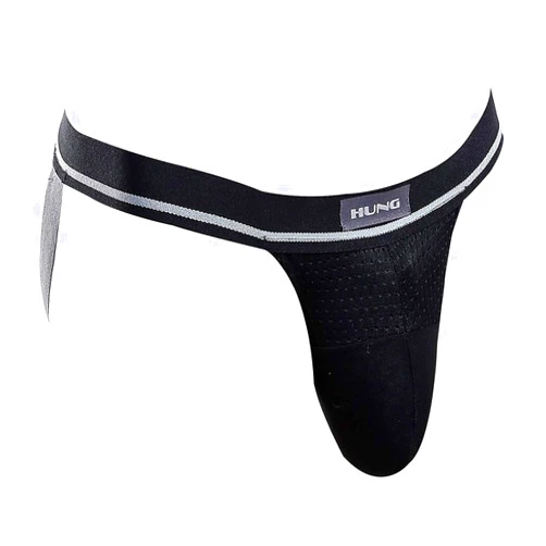 Hung Mens Sexy Jockstrap Pouch Enhancing Underpants Low Rise Waist Backless Underwear