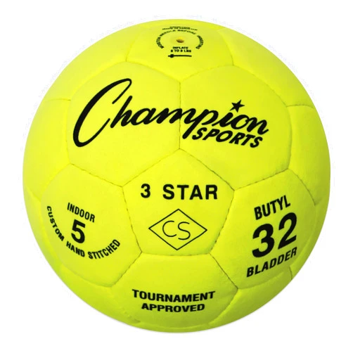 Champion Sports 3 Star Indoor Soccer Ball