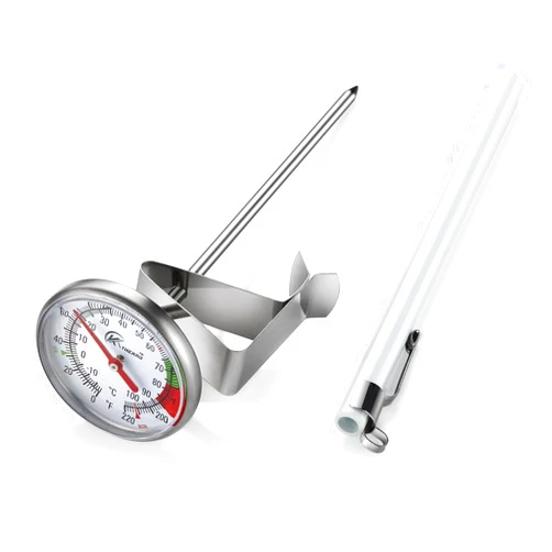 KT THERMO Instand Read 2-Inch Dial Thermometer,Best for The Coffee Drinks,Chocolate Milk Foam