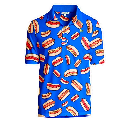 Tipsy Elves Mens Tipsy Elves Athletic Fit Polo for Men