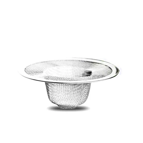 EFVWOE Floor Drain Stainless Steel Kitchen Water Sink Filter Sink Mesh Strainer Bathroom Floor Drain Cover Shower Hair Catche Stopper Metal Filter