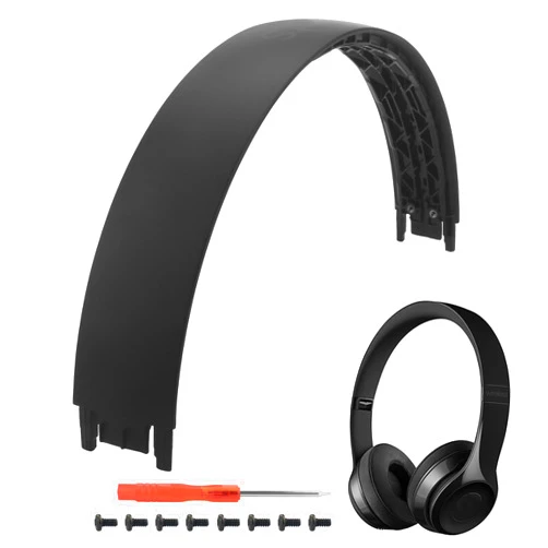 Sodorous Solo3 Headband Replacement Parts Accessories Solo2 Headband Repair Kit Compatible with Solo 3.0 Solo 2.0 Wireless Top Headband（Matte Black）