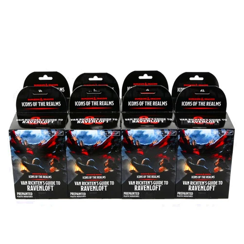 WizKids D&D Icons of the Realms: Van Richten's Guide to Ravenloft (Set 21) 8 Ct. Booster Brick
