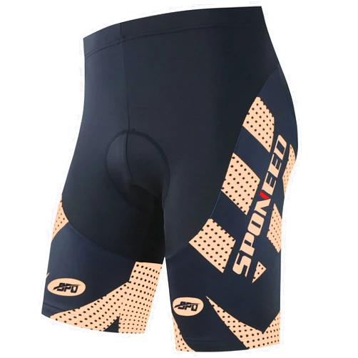 sponeed Men's Cycling Shorts Padded Bicycle Riding Pants Bike Biking Clothes Cycle Wear Tights