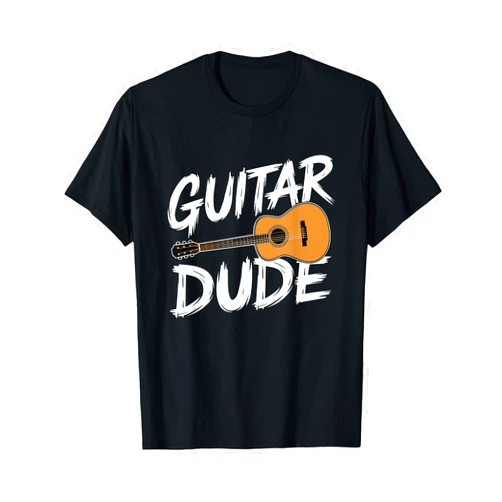Acoustic Guitar Guitarist Gifts Guitar Dude Guitarist Music Band Musician Acoustic Guitars T-Shirt