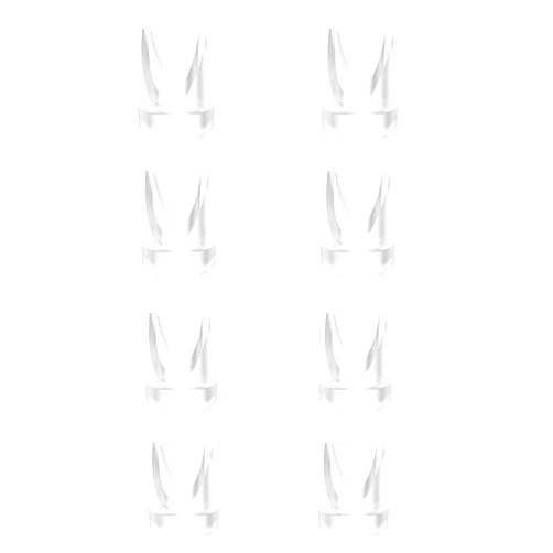 FRUSSONIA 8Pcs Duckbill Valves Compatible with Momcozy M5 Wearable Breast Pump, Replacement Pump Parts Accessories for Momcozy V1/V2 Hands Free Breast Pumps, Same as Original Mom Cozy Parts