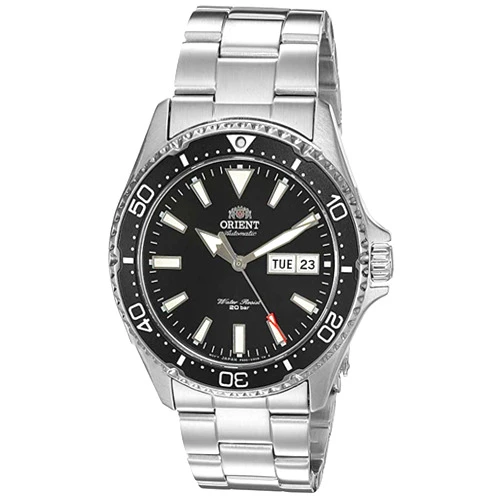 Orient Men's Kamasu Stainless Steel Japanese-Automatic Diving Watch