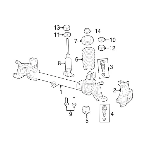 Mopar 6821 4646AA, Suspension Ball Joint