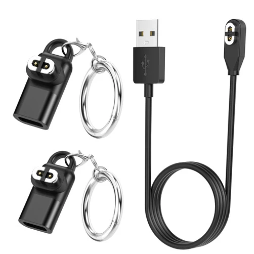 Gorixer 3.3ft Charging Cable Replacement for AfterShokz Aeropex AS800/OpenComm/OpenRun/OpenRun Pro, Magnetic Fast Charger Cord for Shokz Aeropex Bone Conduction Headphones with 2 Pack Type-C Adapter