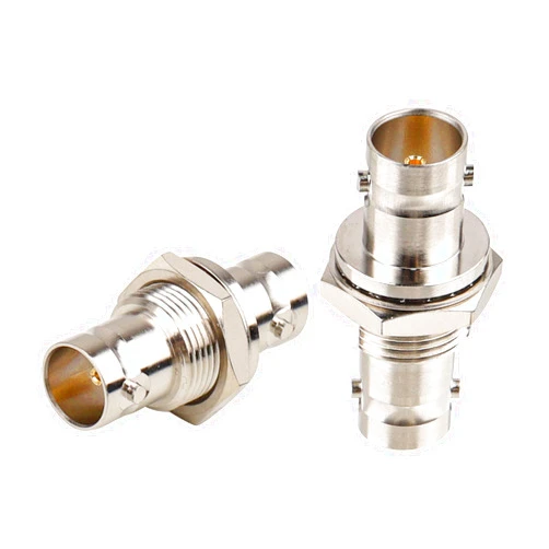 XRDS -RF BNC Female to BNC Female SDI Connector 2PCS, 75 Ohm BNC Adapter BNC Female Barrel Connector for HD-SDI/3G-SDI/4K/8K SDI Video Camera Cable