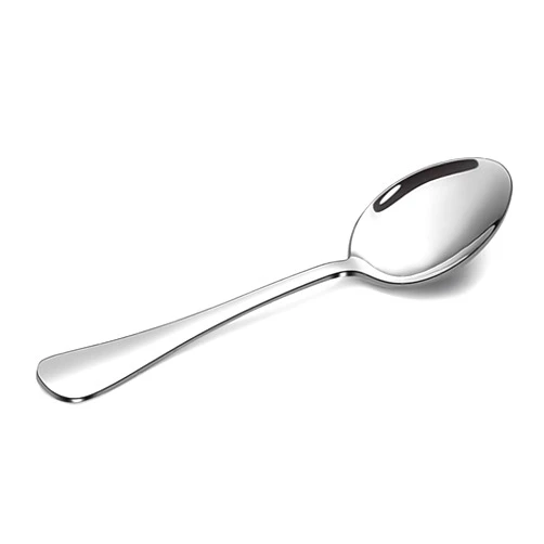 KOLEEP Teaspoon Pack for 12, Stainless Steel 12-Piece Table Dessert Spoons Set(Silver 6.7 Inches)