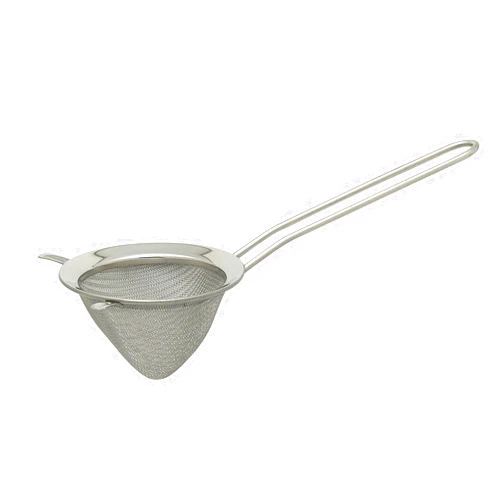 HIC Kitchen Double-Ear Conical Tea Strainer, 18/8 Stainless Steel, 3-Inch