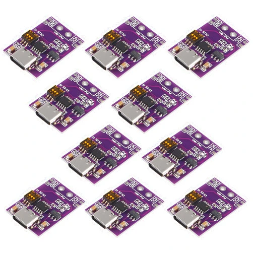 AITIAO 10 Pack Type-C QC AFC PD to DC Fast Charge Decoy Trigger Polling Detector USB-PD Notebook Power Supply Change Board Module Support 5V 9V 12V 15V 20V Fixed Voltage Output