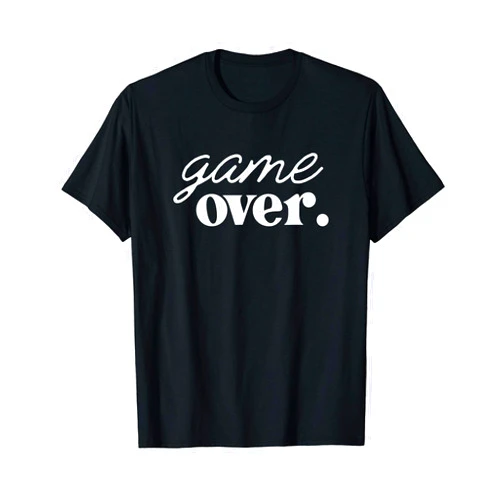 Gamer Apparel Company Game Over Video Game T-Shirt