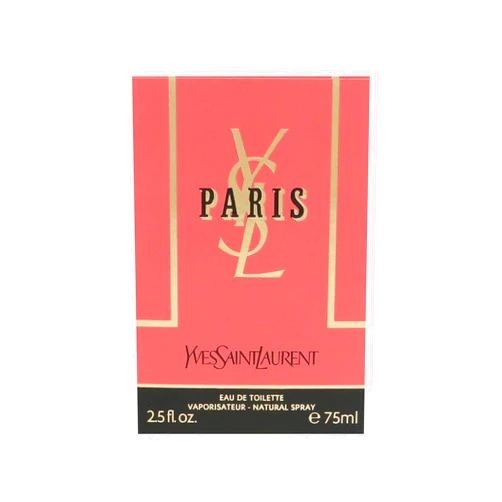 Yves Saint Laurent Paris By Yves Saint Laurent For Women. Eau De Toilette Spray 2.5 Ounces