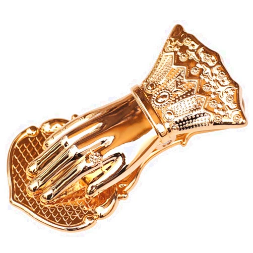 WAYUTO Vintage Lady's Hand Shaped Book Clip Gold Metal Paper Clips Document Handbook Storage Clip Seal Clamps for Coffee Tea Food Bags Decorative Clips for Office School Home DIY Use