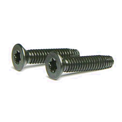 Newport Fasteners 5/16-18 x 3 Flat Head Floorboard Thread Cutting Screws, Type F, (Star - Six Lobe Drive), Black Phosphate Finish, Countersunk, T-40 Drive (Carton: 100pcs) Alloy Steel