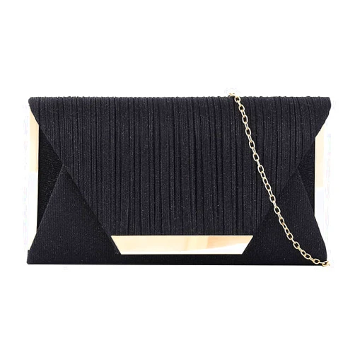 Miss Chow Glitter Clutch Purses for Women, Flap Envelope Evening Bag, Wedding Party Prom Handbag