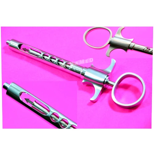 Cynamed Premium German -Dental Syringe Aspirating 1.8ml Cartridge Auto Passive anesthetic Syringe Dental Instrument Self-Aspirating Syringe-Dental Syringe anesthetic (1 Each)