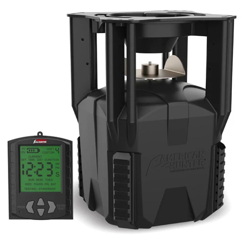 American Hunter XDE Feeder Kit | Hunting Versatile Automatic Durable Steel Control Box with Motor & Digital Timer for Deer Game Feeder