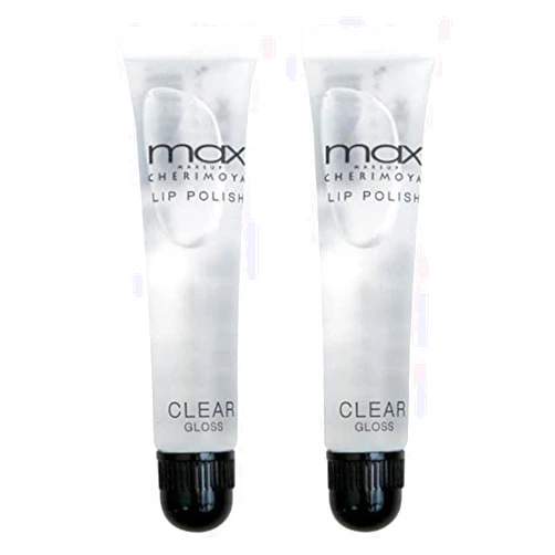 Cherimoya MAX Makeup Clear Lip Polish (2 Pieces)