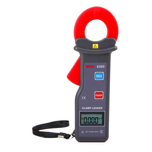 EITAI ETCR6300 Digital Leakage Current Clamp Meter, 1uA Resolution, 0.001mA-60A, Φ1.2inch/30mm, Manufacturer Direct Sales, High Precision Amp Clamp Meter, High Accuracy