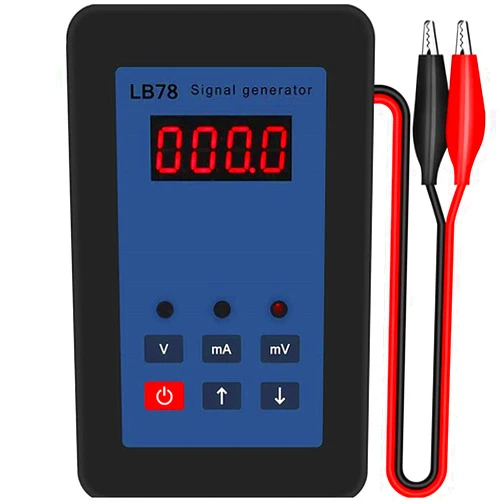 T-king LB78 Signal Generator, 4-20mA /0-10V/mV Current Voltage Signal Generator Signal Source Calibrator Signal Tester (LB78)