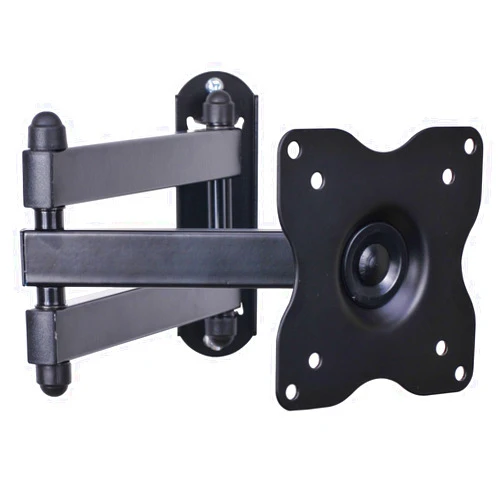 VideoSecu ML12B TV LCD Monitor Wall Mount Full Motion 15 inch Extension Arm Articulating Tilt Swivel for Most 19