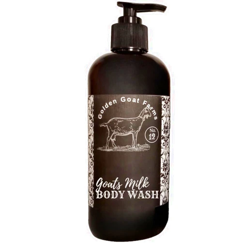 Black Canyon Home and Body Golden Goat Farms Butt Naked Scented Body Wash with Goat Milk, 16 Oz