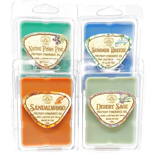Way Out West Candles Wax Melts-Scented Wax Melts for Wax Warmers - Highly Fragrant Air Freshener - Nature Variety Pack 4 Pack Assorted Set of 6 Melt Cubes - Made in USA by Way Out West Candles