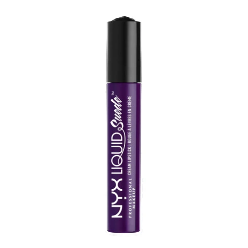 NYX PROFESSIONAL MAKEUP Liquid Suede Cream Lipstick - Oh Put it On (Deep Dark Purple)