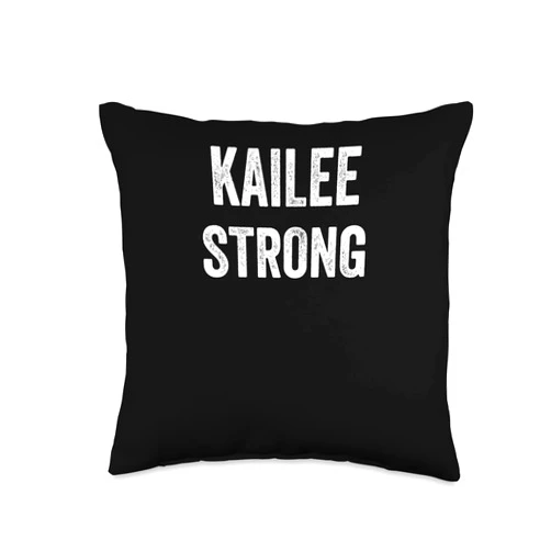 Kailee Strong Kailee Supporter Throw Pillow