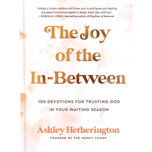 By Ashley Hetherington (Author) The Joy of the In-Between: 100 Devotions for Trusting God in Your Waiting Season: A Devotional