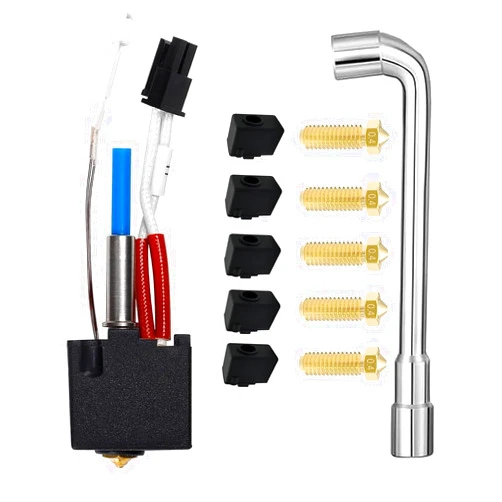 Aladrs Hotend Kit for Anycbic Kobra 2, Assembled Print Hot End Kit Head Extruder Replacement Kit for Kobra 2, Kobra 2 Neo, Kobra 2 Pro, Kobra 2 Plus, Kobra 2 Max High Speed 3D Printers