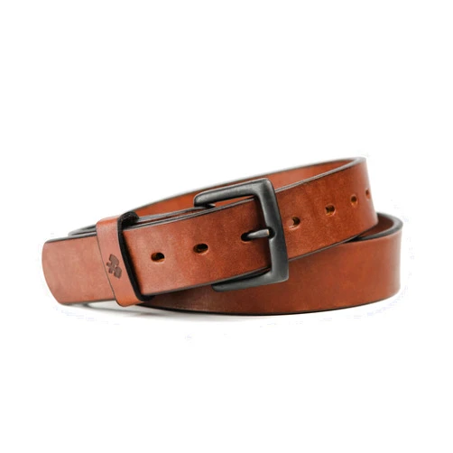 Main Street Forge All American Leather Belt | Made in USA | Men's Heavy Duty Work Belt | EDC Belt