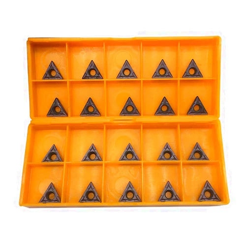 Zouzmin 20pcs Carbide turnning Inserts TCMT21.51 TCMT110204 Carbide Insert for Lathe Turning Tool Holder for Steel,Stainless Steel