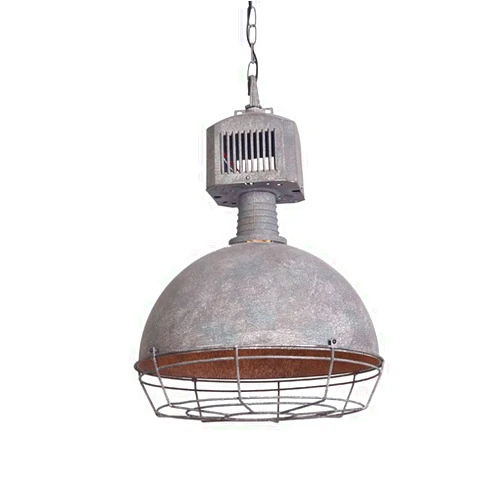 MTDYD Creative Single Head Hanging Light, Vintage Iron Chandelier, Ceiling Pendant Lamp, E27 Lamp Holder, Warehouse Restaurant Decoration Lighting Fixture