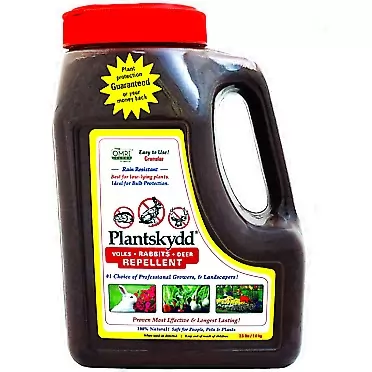 Plantskydd PS-VRD-3 Granular Animal Repellent for Deer, Rabbits and Voles,Also for Deer,elk,Moose 3.5 LB Shaker Jug (3.5 LB)