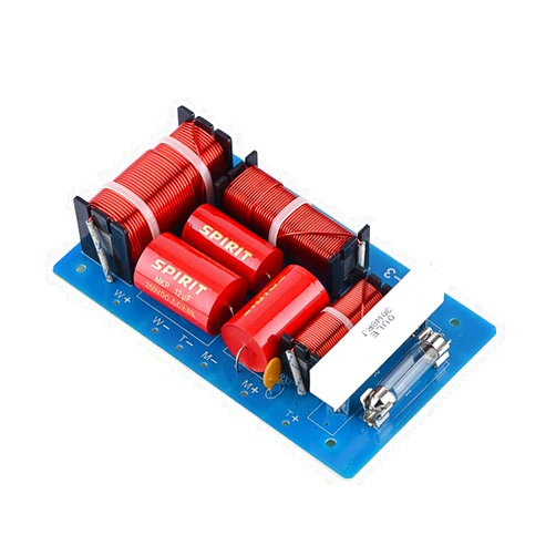 Zerone Speaker Frequency Divider Board, Treble Alto Bass 3 Way High Power Hi-Fi Audio Crossover Filter - Frequency Distributor DIY Module