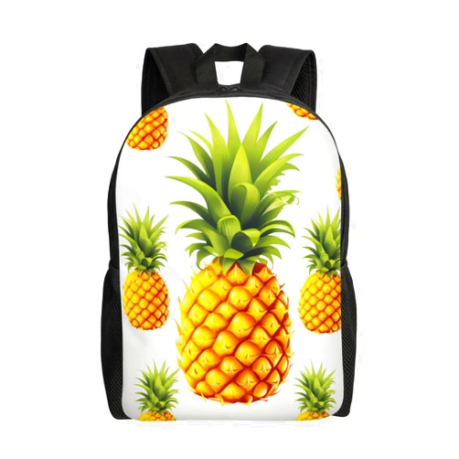 KTHSNSKL Travel Backpack Yellow pineapple Carry on Backpack Lightweight Business 15.6inch Laptop Backpack for Men Women