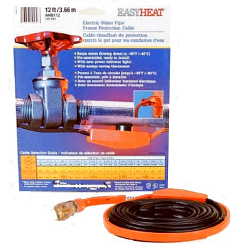 Easy Heat AHB-112 Cold Weather Valve and Pipe Heating Cable, 12-Feet