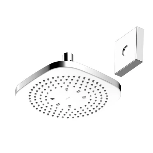 TOTO G Series 2.5 GPM Single Spray 8.5 inch Square Showerhead with COMFORT WAVE Technology, Polished Chrome - TBW02003U1CP