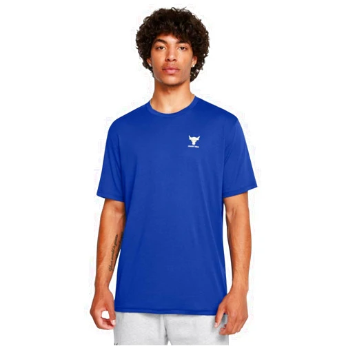 Under Armour Men's Project Rock Simple Branded Short Sleeve T Shirt