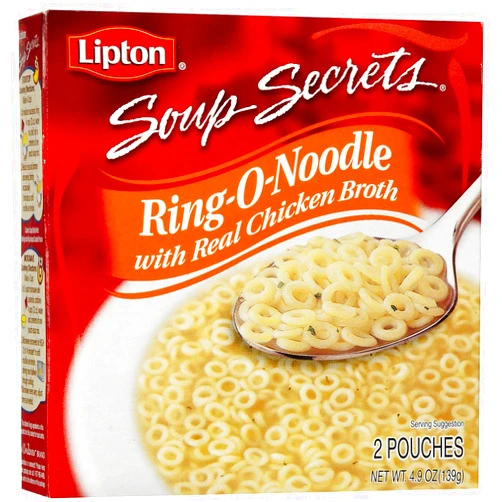 Lipton Soup Secrets Ring-O-Noodle Soup Mix - 4.9 oz - 2 ct