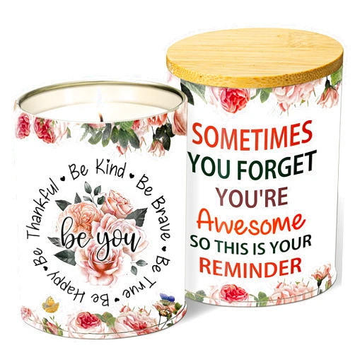 KERAOO Anniversary Birthday Gifts for Women Wife - Christmas Gifts for Women - Wife Gifts - Valentines Romantic Gifts for Her - Mother's Day Gift for Mom Wife - Gifts for Her Lavender Candle 10 Oz
